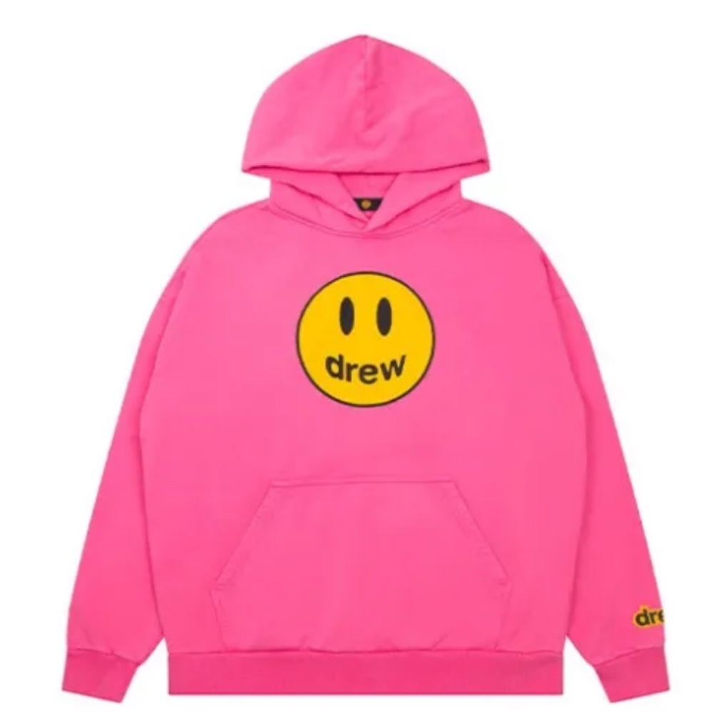 Pink Drew Hoodie (Real)